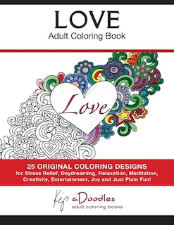 Couverture_Love - Volume 1 - Adult Coloring Book