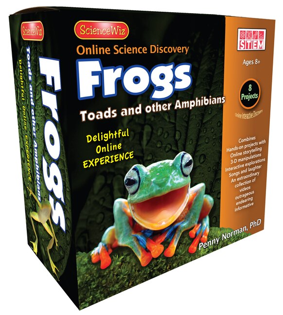 Couverture_Online Science Discovery Frogs, Toads and Amphibians