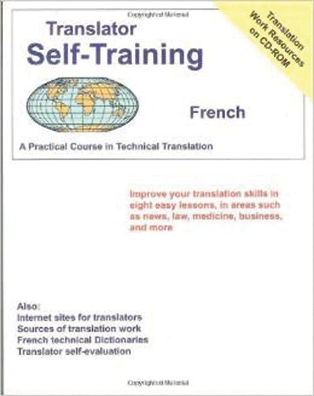 Front cover_Translator Self Training French