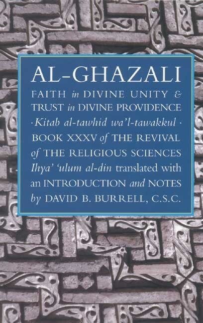 Couverture_Faith in Divine Unity and Trust in Divine Providence