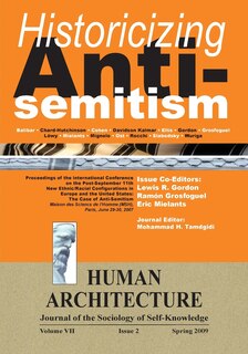 Front cover_Historicizing Anti-Semitism (Proceedings of the International Conference on The Post-September 11 New Ethnic/Racial Configurations in Europe and the United States