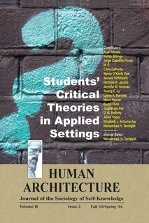 Couverture_Students' Critical Theories in Applied Settings