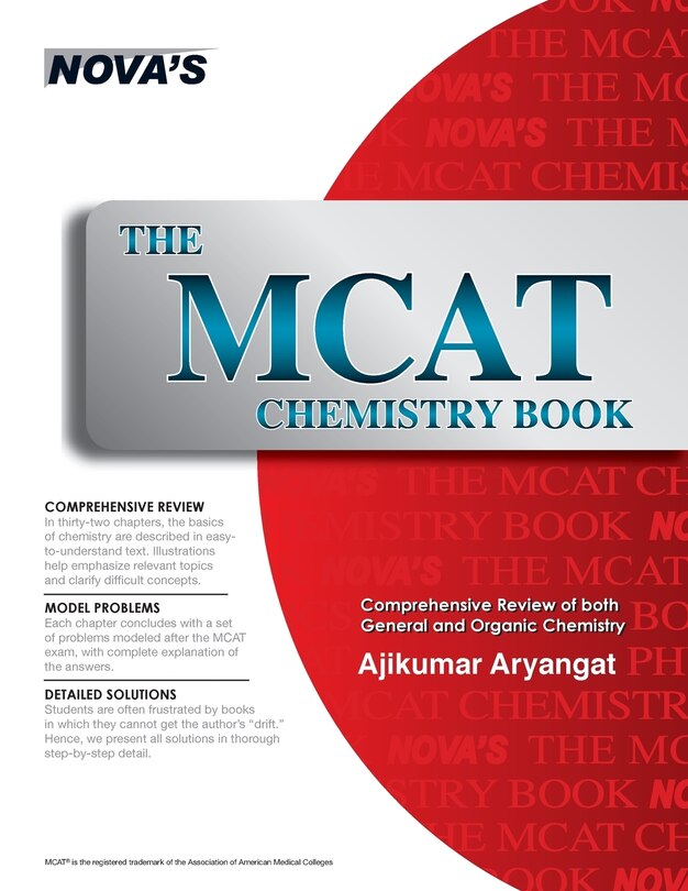 Front cover_The MCAT Chemistry Book