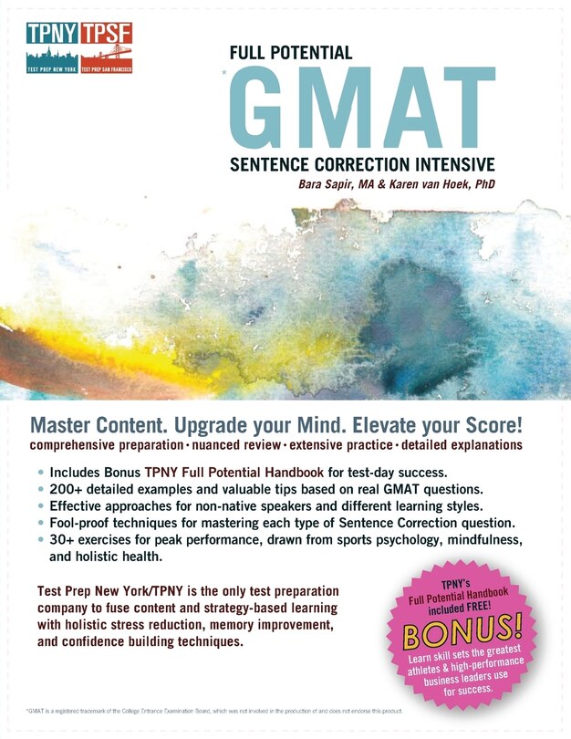 Couverture_Full Potential GMAT Sentence Correction Intensive