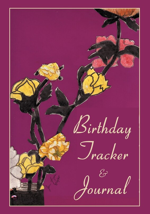 Couverture_Birthday Tracker & Journal