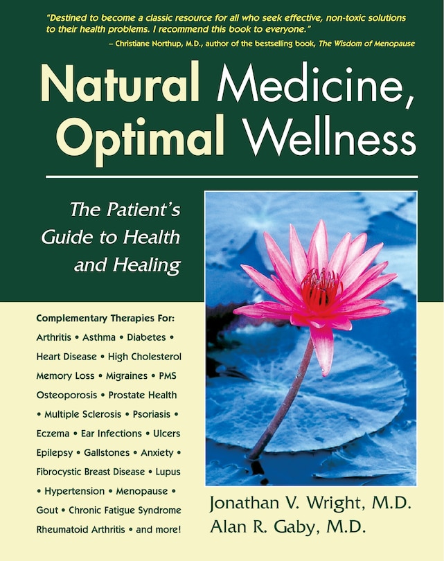 Front cover_Natural Medicine, Optimal Wellness