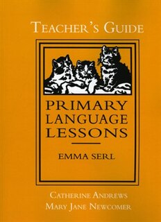 Front cover_Primary Language Lessons, Teacher's Guide