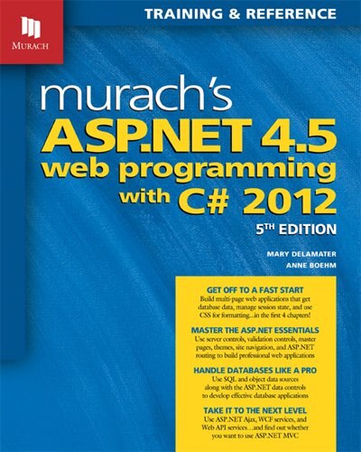 Couverture_Murach's Asp.net 4.5 Web Programming With C# 2012