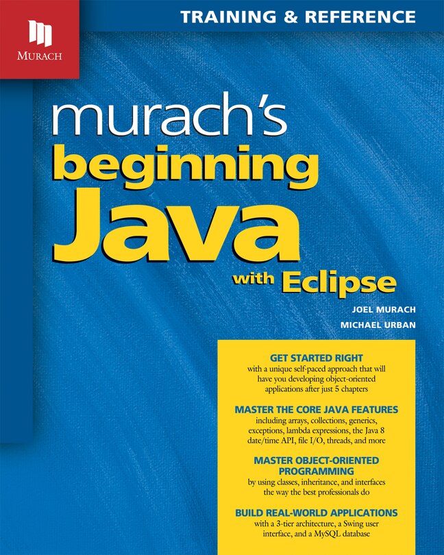 Couverture_Murach's Beginning Java with Eclipse