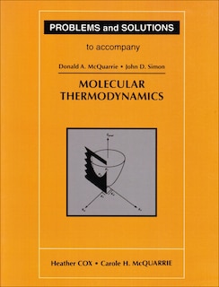 Couverture_Problems and Solutions to Accompany McQuarrie's Molecular Thermodynamics