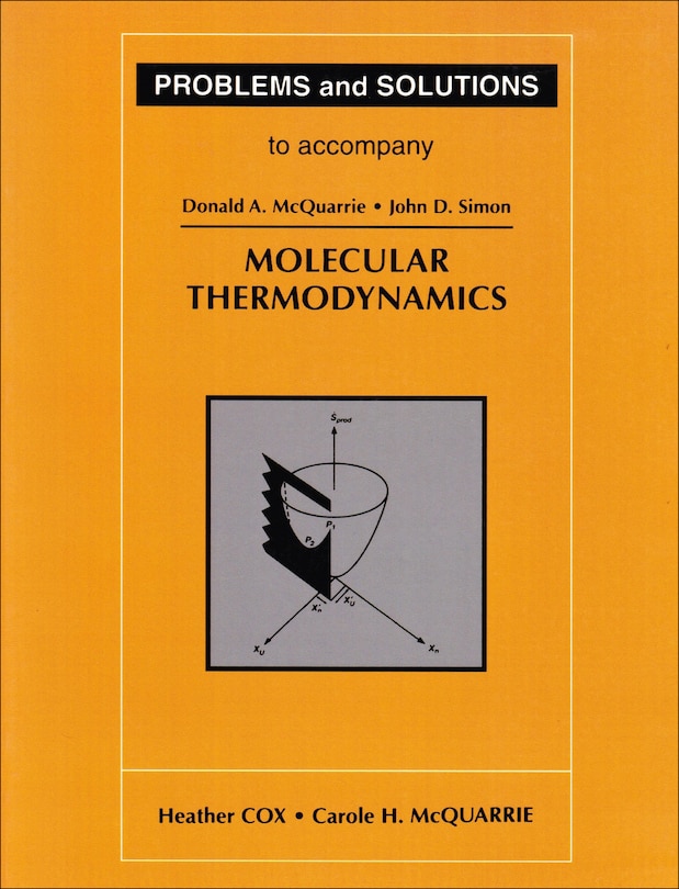 Couverture_Problems and Solutions to Accompany McQuarrie's Molecular Thermodynamics