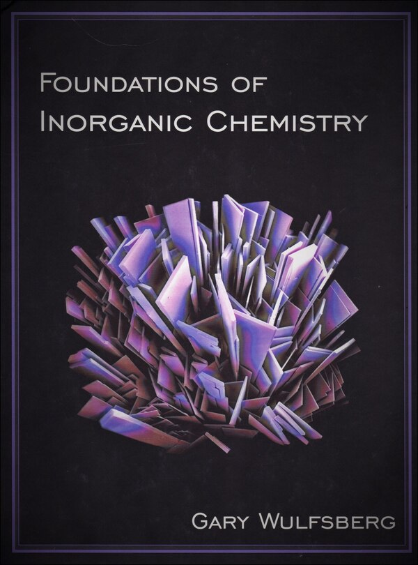 Front cover_Foundations of Inorganic Chemistry