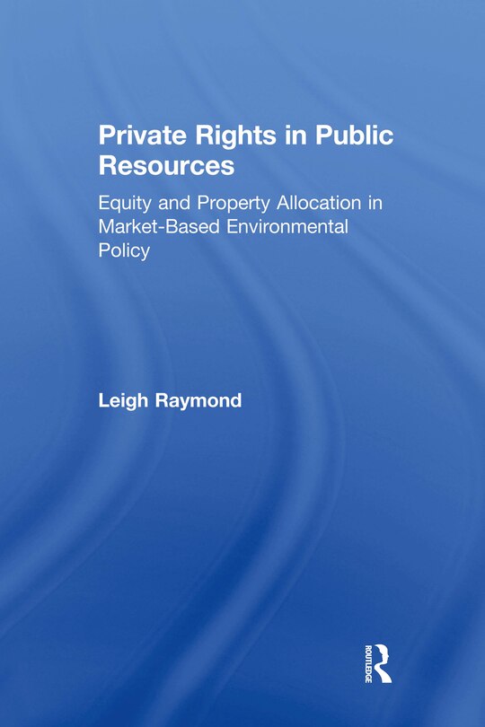 Couverture_Private Rights in Public Resources