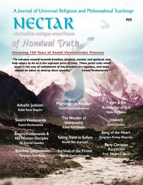 Couverture_Nectar Of Nondual Truth #28; A Journal Of Universal Religious And Philosphical Teachings