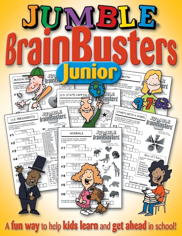 Front cover_Jumble® Brainbusters Junior