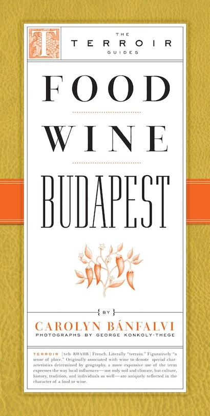 Front cover_Food Wine Budapest