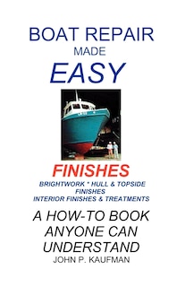 Couverture_Boat Repair Made Easy -- Finishes