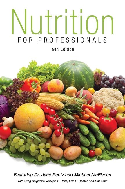 Front cover_Nutrition for Professionals Textbook 9th Edition