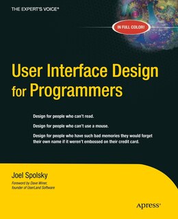 Front cover_User Interface Design For Programmers