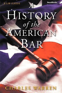 Couverture_A History of the American Bar