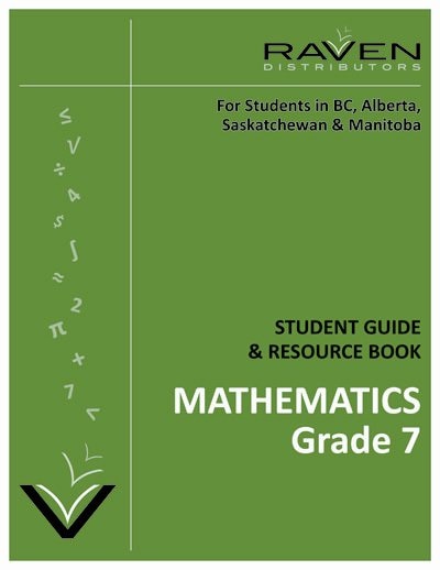 Front cover_Raven's Guide to Math Grade 7