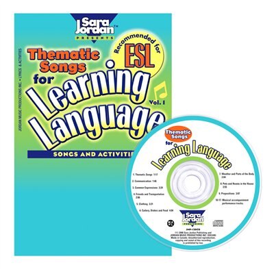 Couverture_Thematic Songs for Learning Language