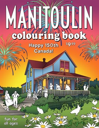 Manitoulin colouring book: Happy 150th Canada