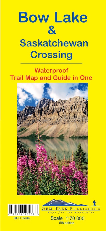 Front cover_Bow Lake and Saskatchewan Crossing Map