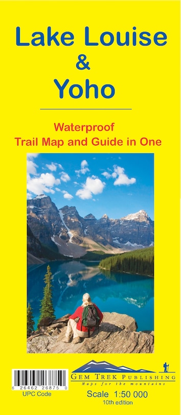Front cover_Lake Louise and Yoho Map