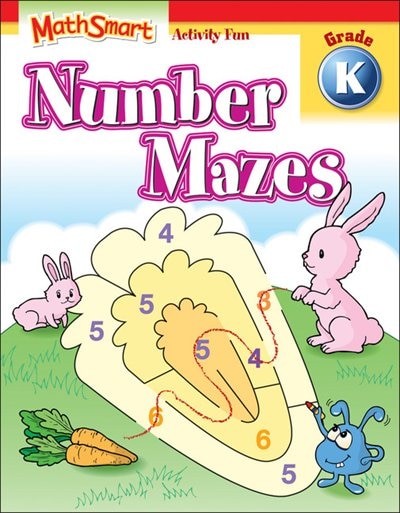 Couverture_Mathsmart Activity Fun: Number Mazes K