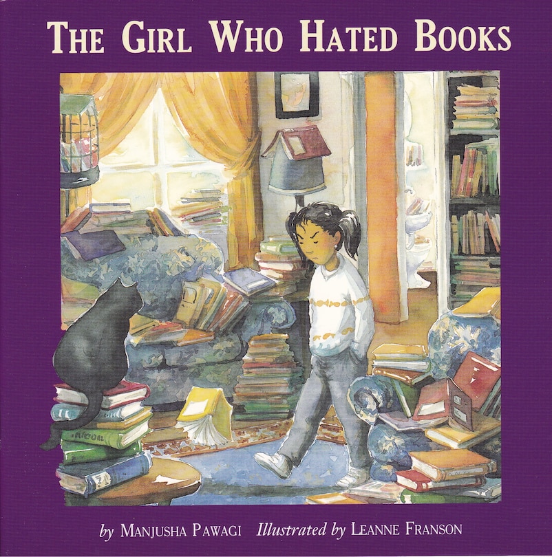 Front cover_The Girl Who Hated Books