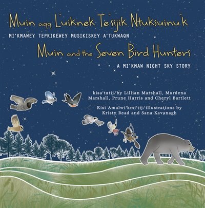 Muin and the Seven Bird Hunters/Muin aqq L'uiknek te'sijik Ntuksuinu'k