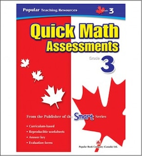 Front cover_Teaching Resources: Quick Math Assessments 3