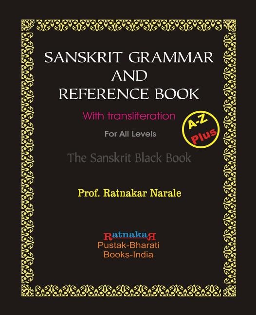 Front cover_Sanskrit Grammar And Reference Book