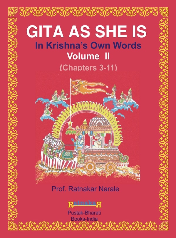 Front cover_Gita As She Is, In Krishna's Own Words, Book II