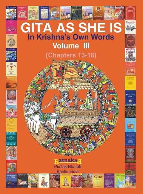 Front cover_Gita As She Is, In Krishna's Own Words, Book III