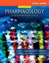 Couverture_Study Guide for Pharmacology for Canadian Health Care Practice