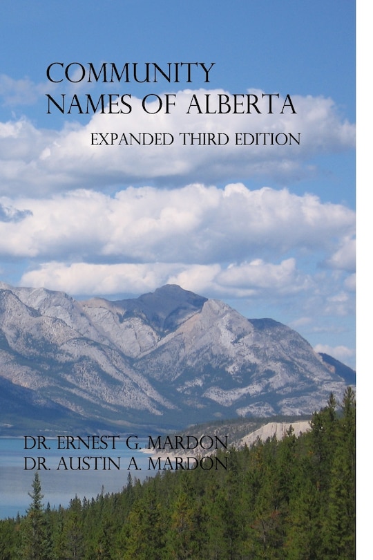 Front cover_Community Place Names Of Alberta
