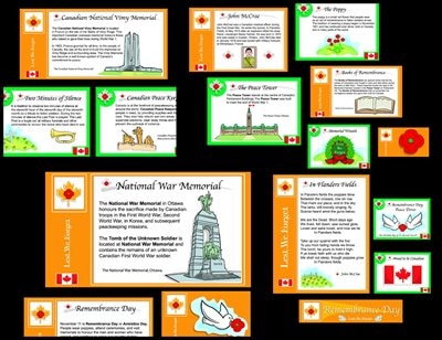 Front cover_Canadian Remembrance Day Bulletin Board Set