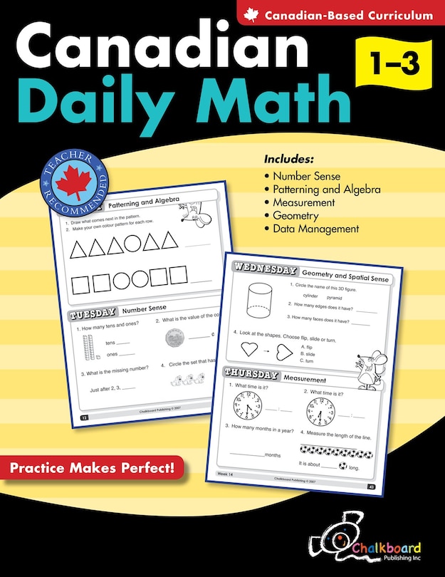 Canadian Daily Math Grades 1-3