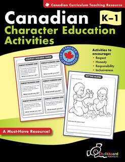 Front cover_Canadian Character Education Activities Grades K-1