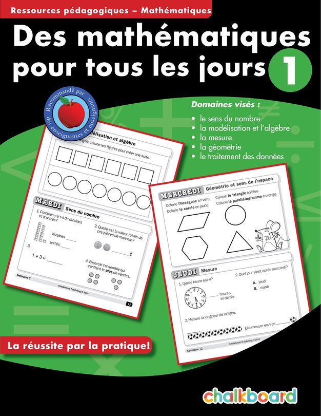 Couverture_Des Mathematiques Pour Tous Les Jours 1
