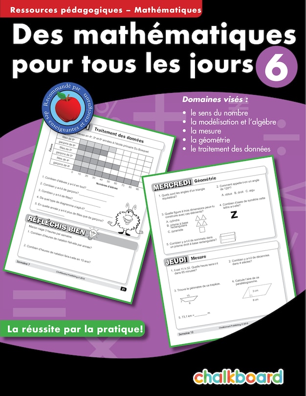 Couverture_Des Mathematiques Pour Tous Les Jours 6