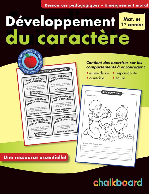 Front cover_Developpement Du Caractere Mat-1