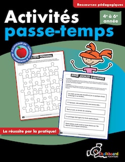 Front cover_Activites Passe-Temps 4-6