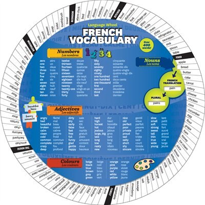 Front cover_French Vocabulary Wheel