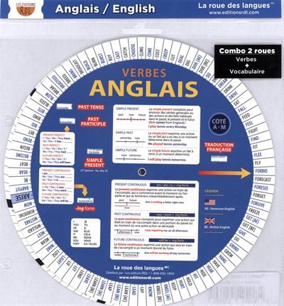 Couverture_Combo 2 roues : Anglais, verbes + vocabulaire