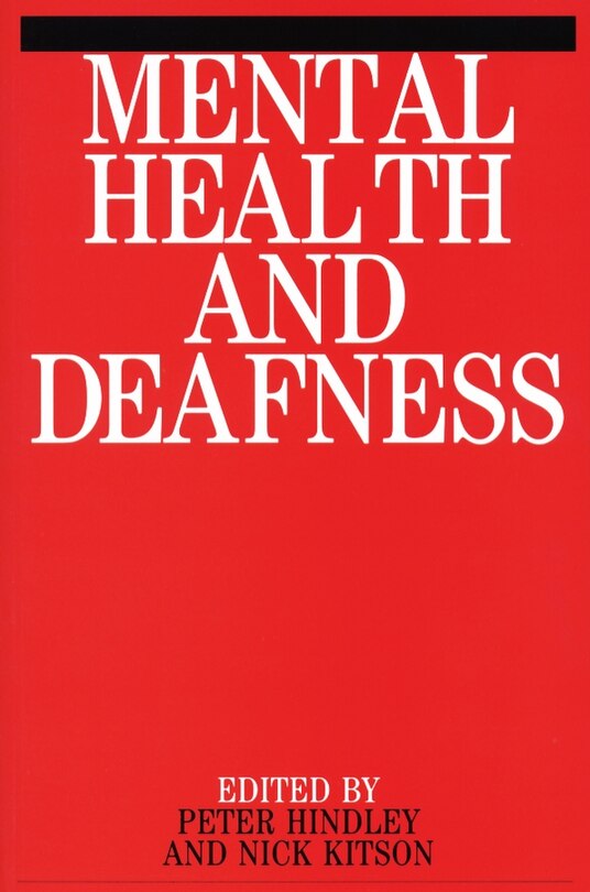 Front cover_Mental Health and Deafness