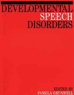 Couverture_Developmental Speech Disorders