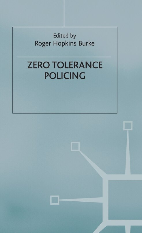 Couverture_Zero Tolerance Policing